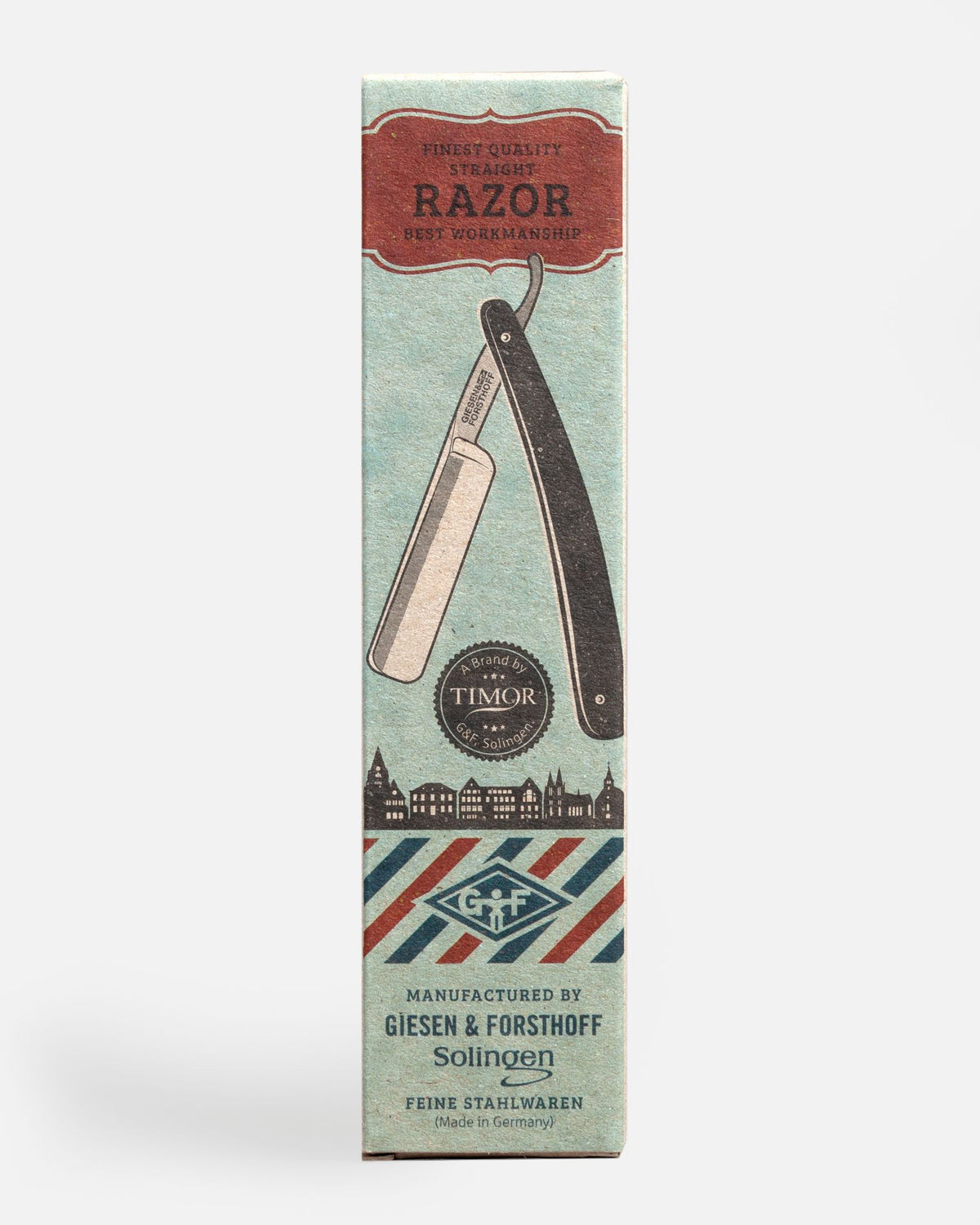Giesen & Forsthoff Timor De Luxe Rasiermesser 5/8 – Ebenholz