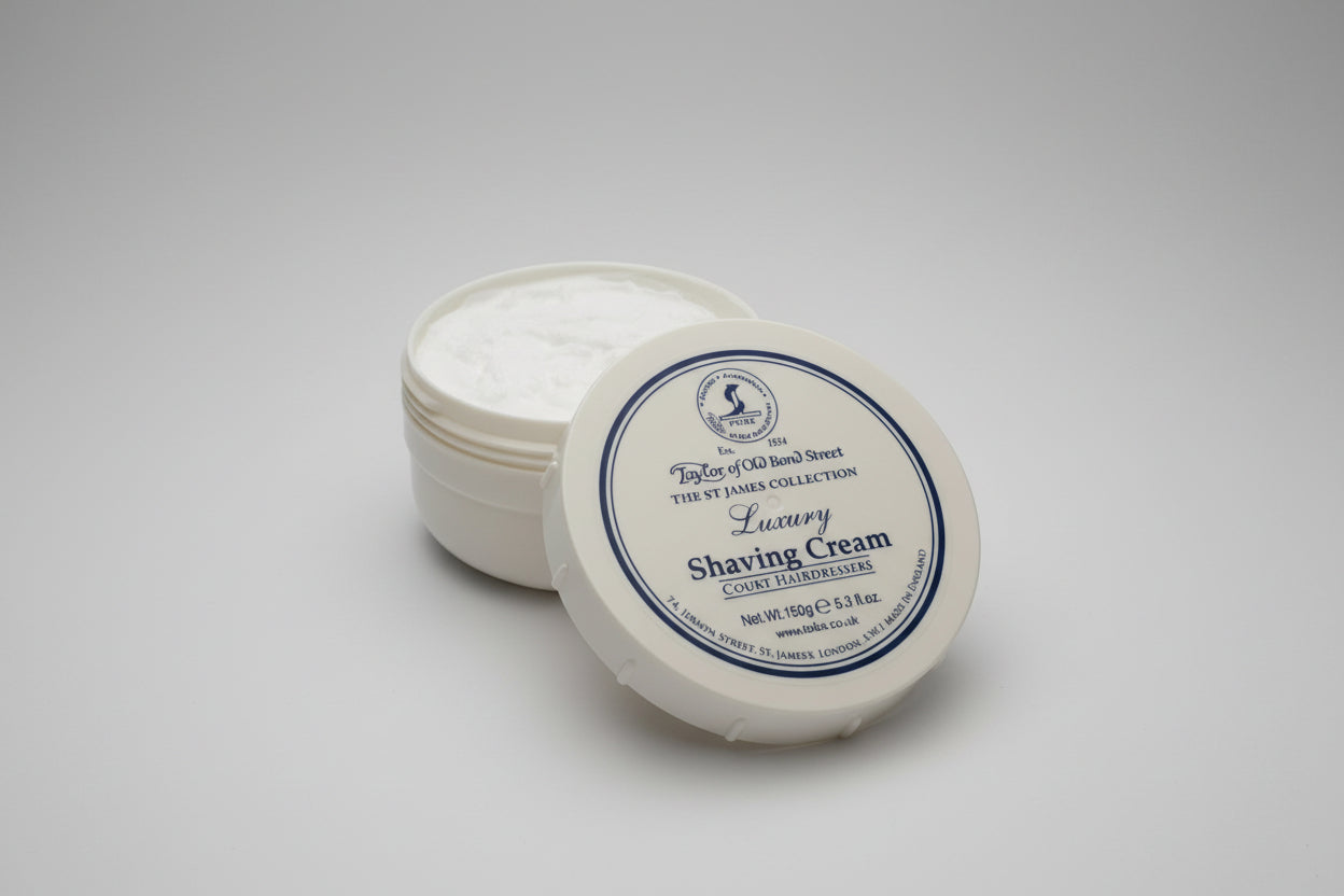 Taylor of Old Bond Street Shaving Cream - St.James Collection Luxury