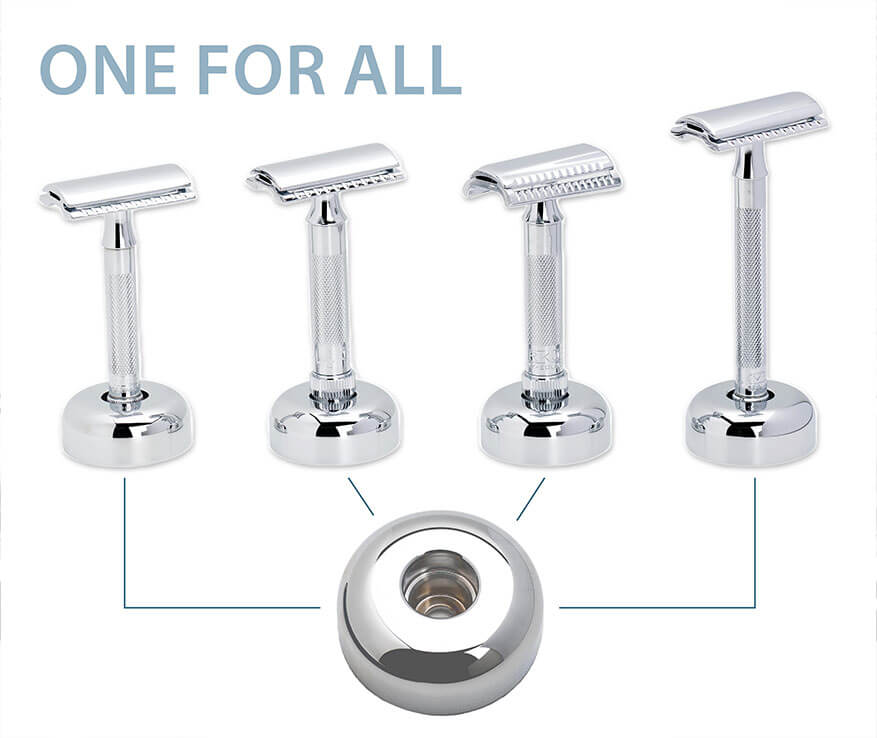Safety Razor Stand 4006 (Gloss Chrome)