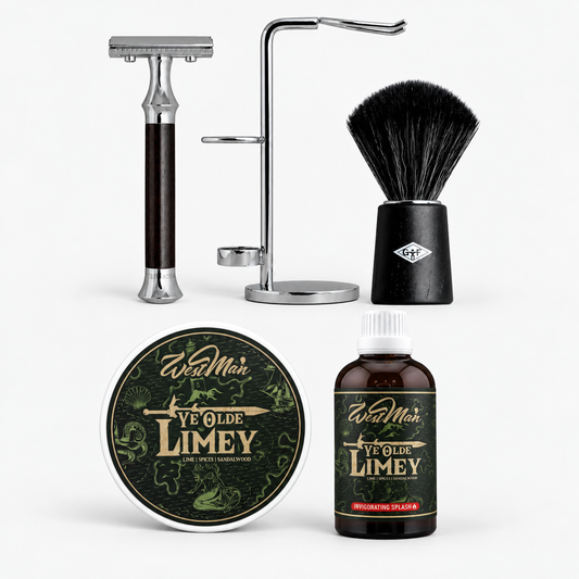 SIGNATURE SET PLUS – Ebony Safety Razor + Westman