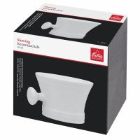 Shaving Bowl Ceramic White