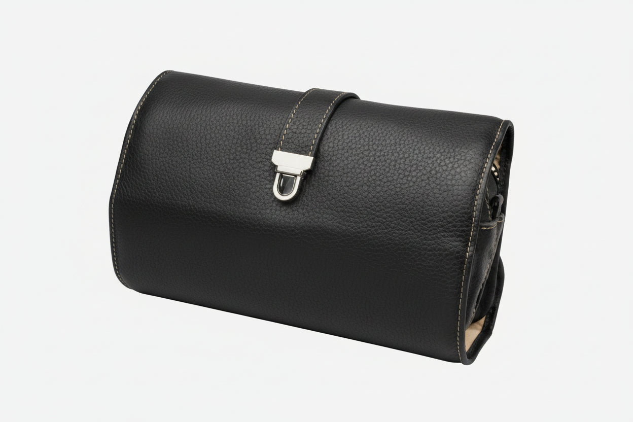 Hanging toiletry bag
