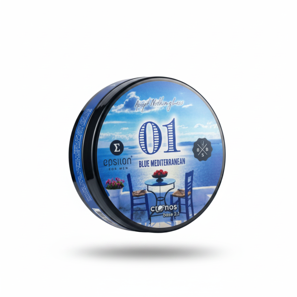 BBS x Epsilon Rasierseife - Blue Mediterranean