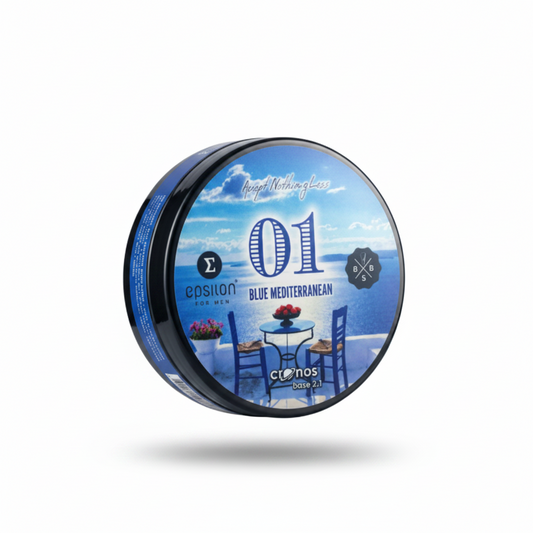 BBS x Epsilon Rasierseife - Blue Mediterranean