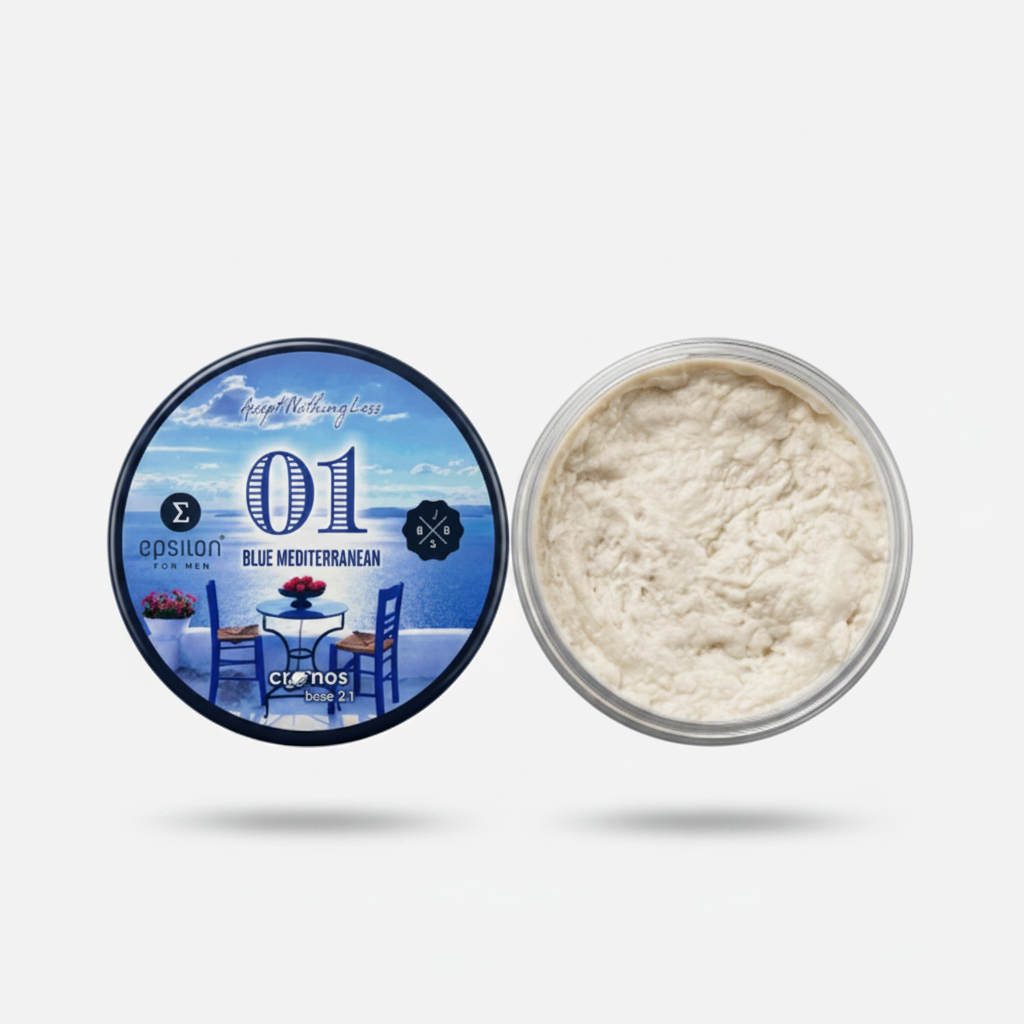 BBS x Epsilon Rasierseife - Blue Mediterranean