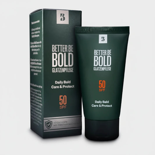 Better Be Bold – Daily Bald Care & Protect SPF 50