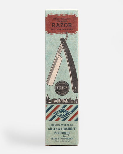 Giesen & Forsthoff Timor Blue Steel Rasiermesser 5/8