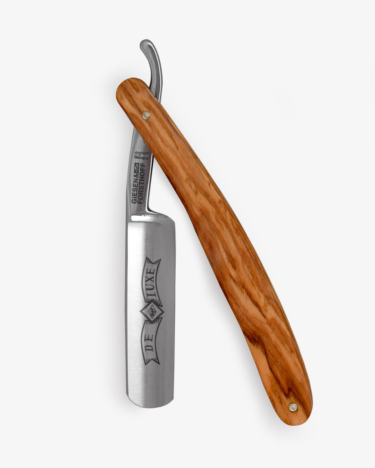 Giesen & Forsthoff Timor De Luxe Rasiermesser 5/8 – Olivenholz
