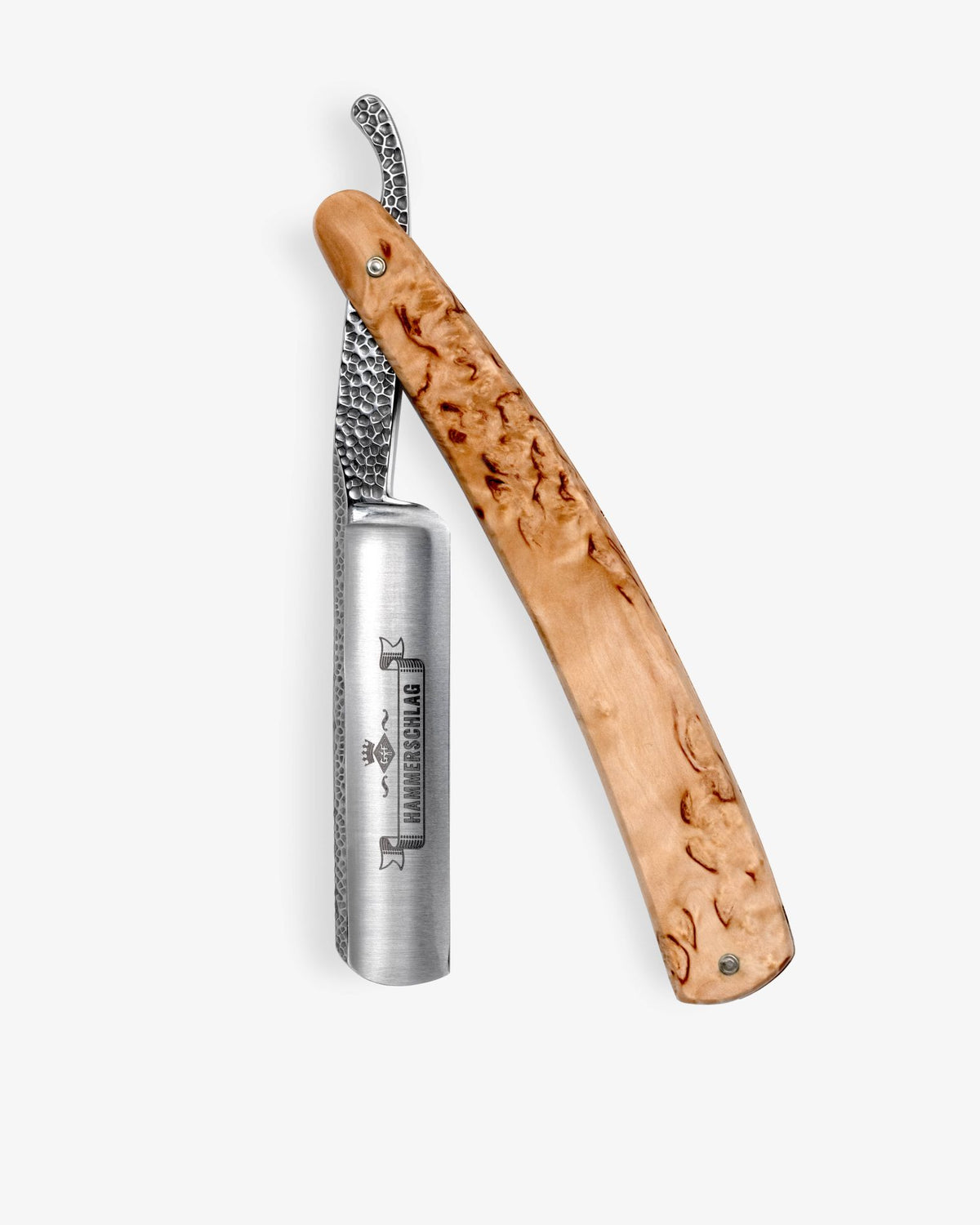 Giesen & Forsthoff Hammerschlag Limited Rasiermesser 5/8 – Maserbirke