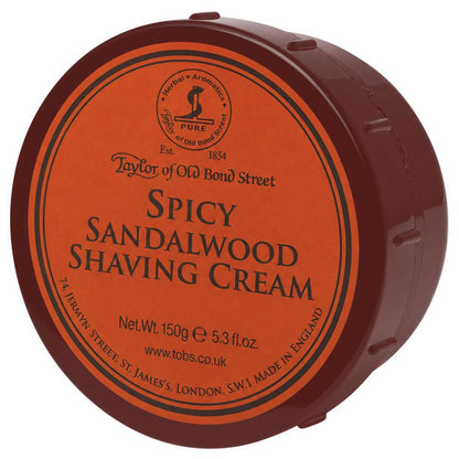 Taylor of Old Bond Street Shaving Cream - Spicy Sandalwood