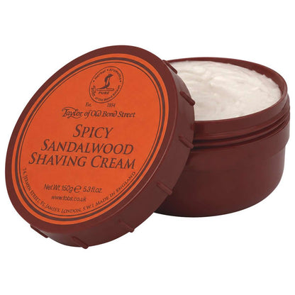 Taylor of Old Bond Street Shaving Cream - Spicy Sandalwood