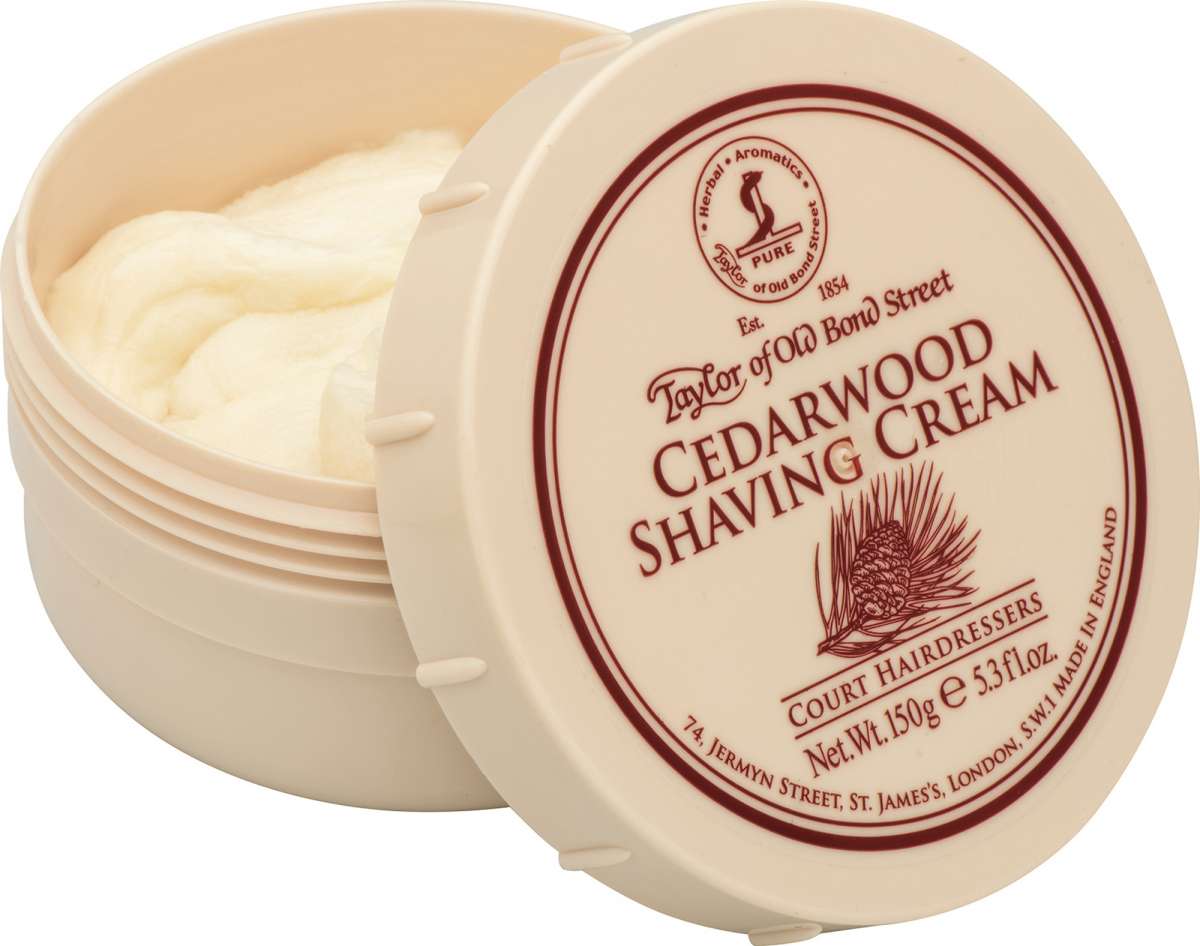 Taylor of Old Bond Street Shaving Cream - Cedarwood