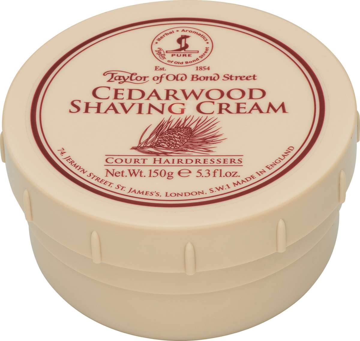 Taylor of Old Bond Street Shaving Cream - Cedarwood