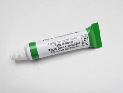 Streichriemenpaste Grün – Schleifpaste für Rasiermesser