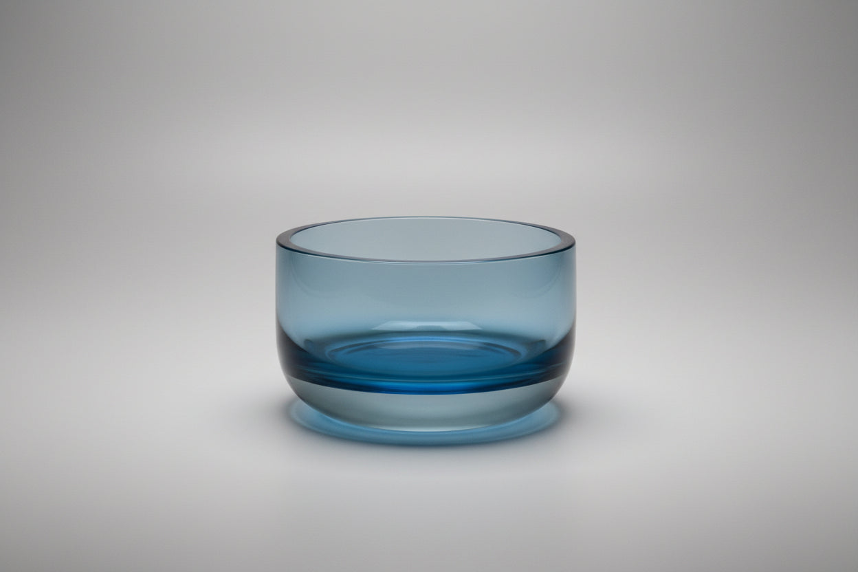 Shaving Bowl Acrylic Aquamarine